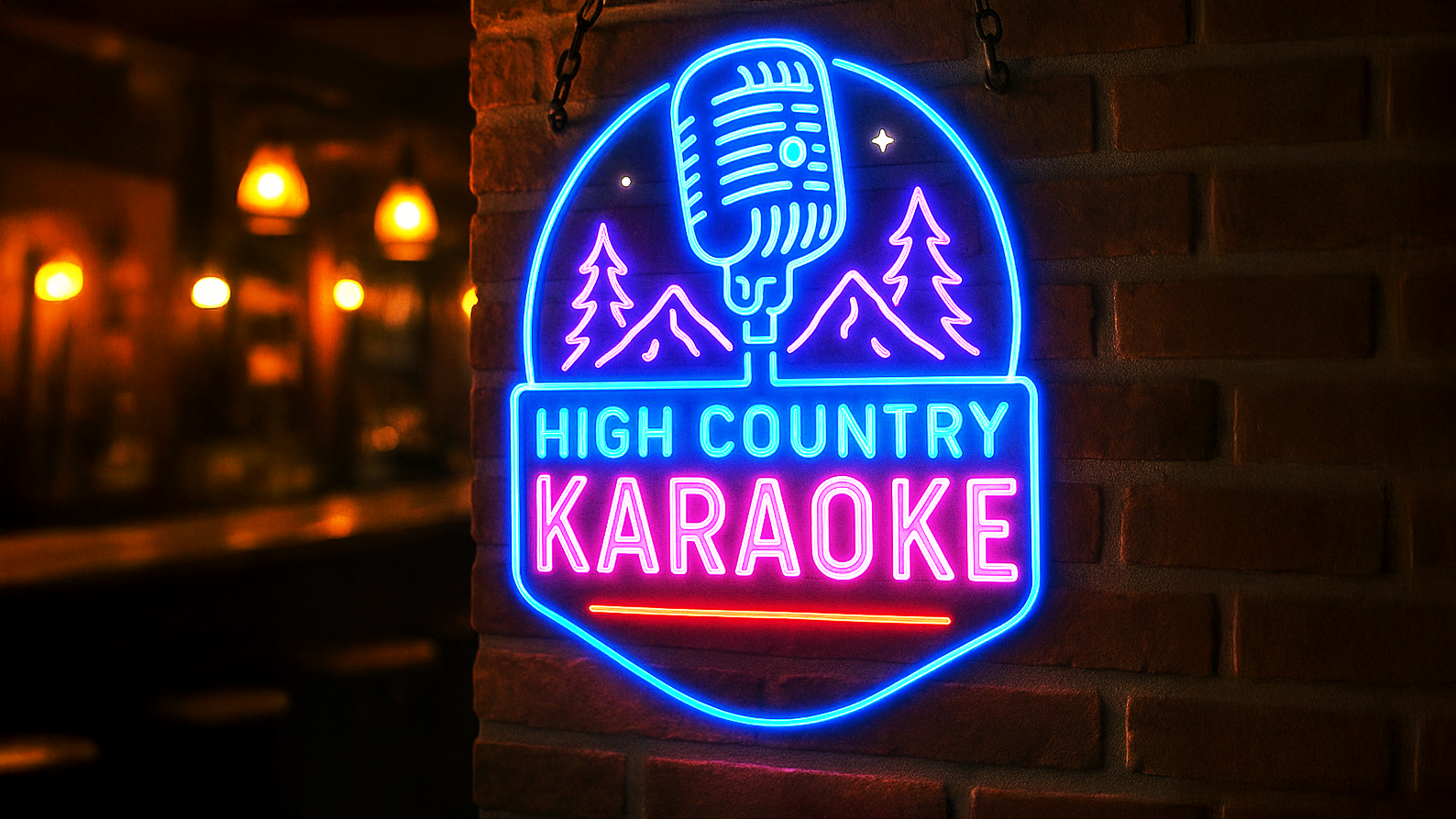 HCKC BRICK LOGO SIGN